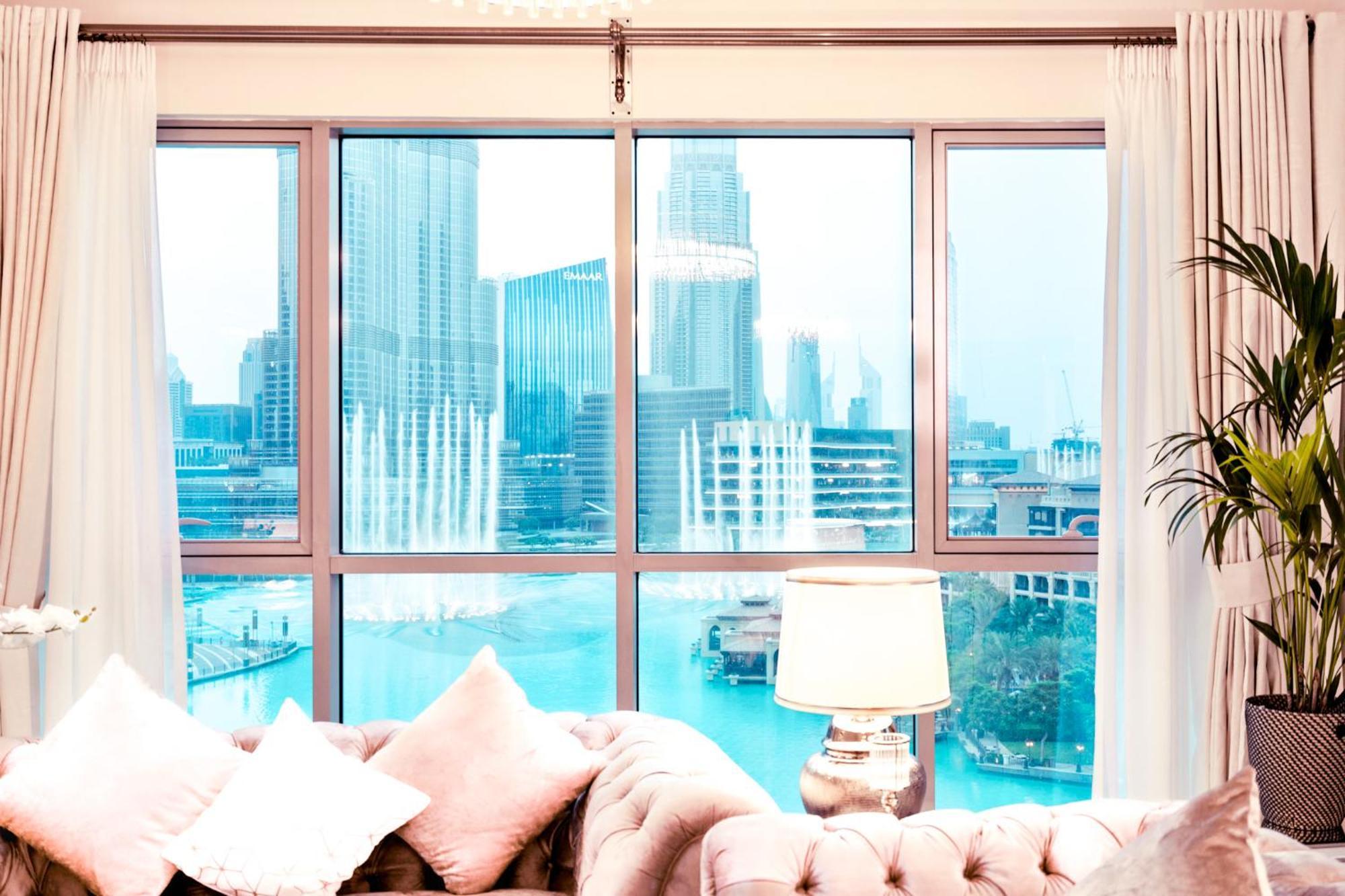 Elite Royal Apartment - Full Burj Khalifa & Fountain View - Opal - 2 Bedrooms Plus 1 Open Bedroom Without Partition Дубай Екстер'єр фото